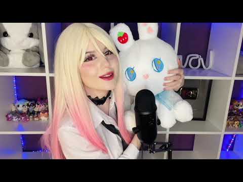 ASMR 💗 My Dress Up Darling Marin Kitagawa's Plush Toy Collection 🐱sounds for sleep 💤🌙