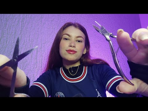 ASMR MANICURE FAZENDO SUAS UNHAS 💅🏻 - Ruiva ASMR