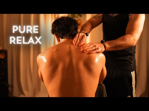 Soothing ASMR Neck Massage Sounds for Sleep & Relaxation