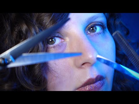 VERY Up Close and Personal Haircut | ASMR Soft Spoken Haircut Roleplay