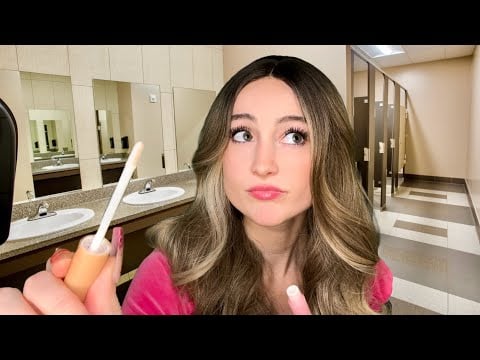 ASMR The Popular Girl Gets You Ready for a Date (she's jealous and has a crush on you) WLW Roleplay