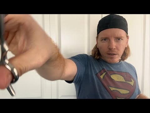 ASMR Barbershop Haircut With Toys and Real Salon Equipment