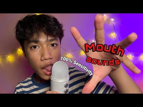 ASMR Pure Mouth Sounds & Hand Movements 