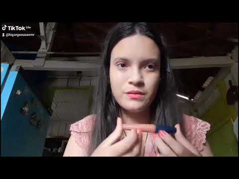 asmr caseiro passando batom em você em 1 minuto #higorgeousasmr #asmrbatom #asmrcaseiro