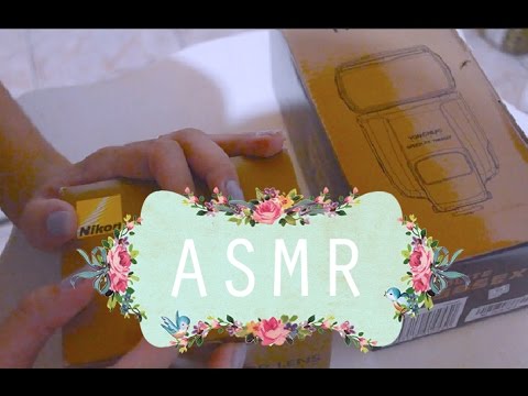 ASMR| Para relaxar e dar sono - Unboxing  | Português