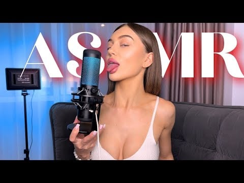 ASMR by Charming Nas: Mic Pumping From Above | Sensual Head Massage & Eye Contact