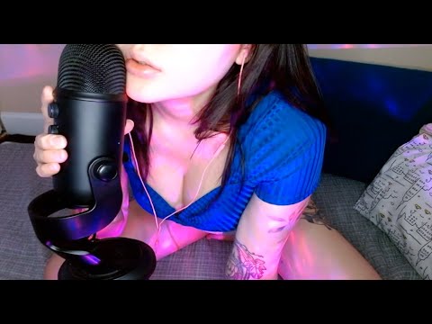 😲MY JUICY LIPS ON YOU😲MOANING KISSING LICKING BREATHING TOUCHING RUBBING SUCKING ASMR