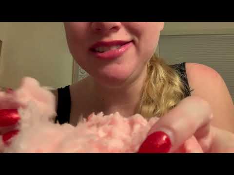 ASMR Eating Cotton Candy