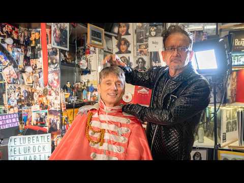 I Got a 1960s Paul McCartney Haircut at This Beatles Rock Sanctuary Hair Salon in Buenos Aires 🇦🇷