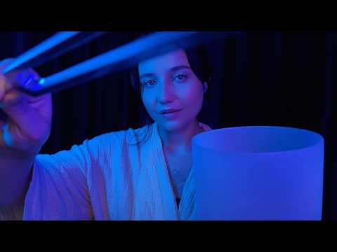 ASMR Frequências de PAZ e TRANQUILIDADE ♡ Sussurros + Sound Healing para Dormir e Relaxar | 3 Horas