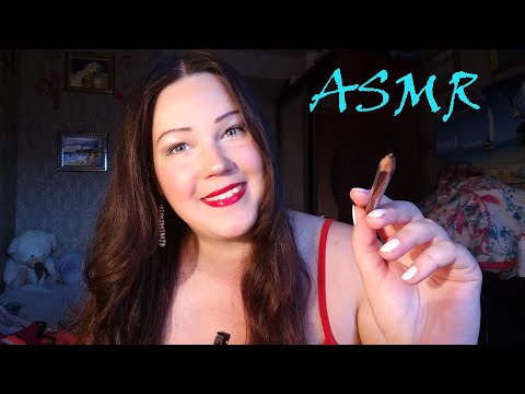 АСМР/ РИСУЮ НА ТВОЁМ ЛИЦЕ 👩‍🎨 / ASMR/ I PAINT ON YOUR FACE