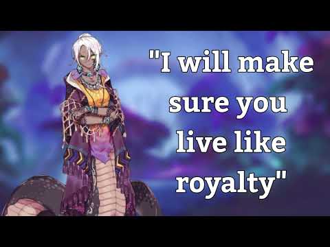 {Asmr} Cared for by the lamia queen [captive listener] [softspoken] [f4a] [childhood friends]