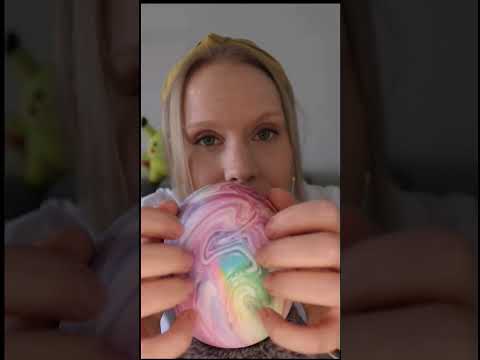 rainbow egg #easter #eastereggs #easterasmr #colorful #asmr