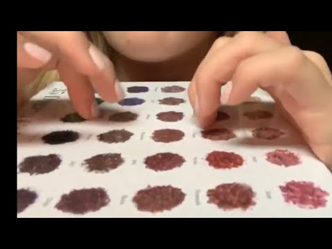 ASMR TRACING/TAPPING/WHISPER RAMBLING