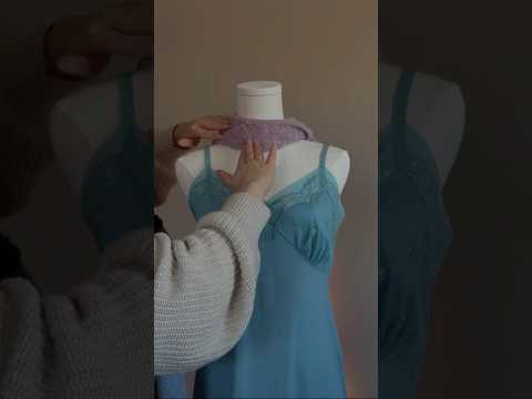 Perfecting the 1960s Slip look👗 #asmr #personalstylist #perfecting #softspoken