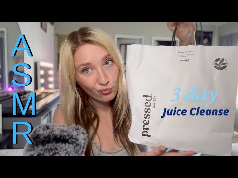 ASMR | Happy New Year! 🎊 3 Day Pressed Juice Cleanse 🧃