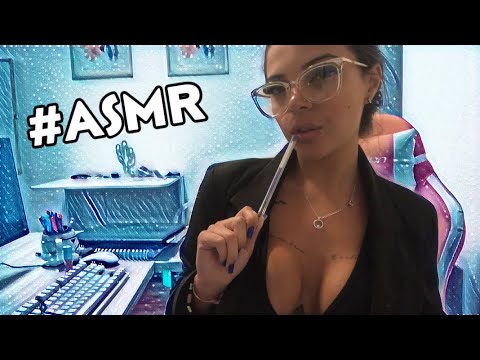 ASMR SECRETÁRIA DANDO EM CIMA DE VOCÊ