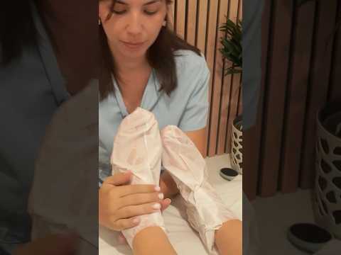 ASMR Foot Spa Treatment #roleplay #satisfying #satisfyingvideo #relaxing #relax #asmrsounds