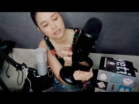 🔴ASMR: Unboxing BLUE YETI BLACKOUT EDITION - My New Microphone ( Chit-Chat w/ my Normal Voice)