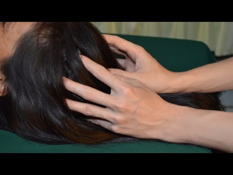 ASMR Scalp Scratching, Scalp Massage, Hair Brushing Relax For Sleep - No Talking