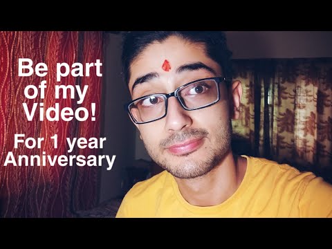 ASMR SoftSpokenShank One year Celebration INVITE! Do ASMR on my Channel.