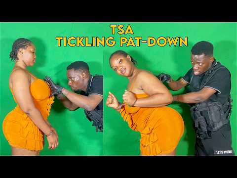 ASMR FBI ARREST PAT DOWN - ASMR Fast & Aggressive Tickling Full Body TSA Arrest  Pat Down