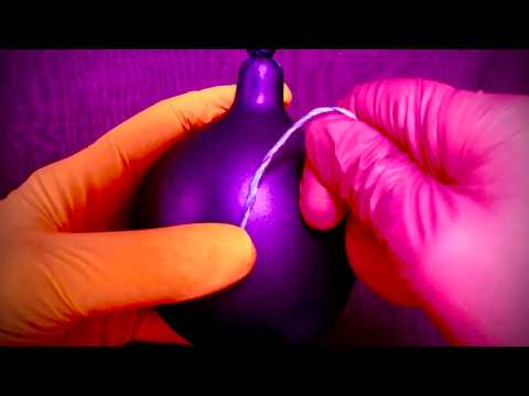 LATEX GLOVES 🔴  Goin round and round 🎈 Yarn Balloon 🤩What a crazy sound 🎧