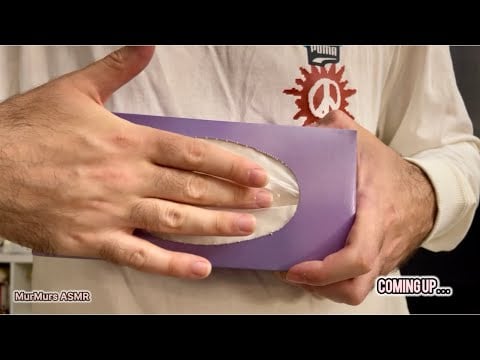 I’ll trace my fingers over this tissue box until your body unwinds ✨🖐️💤