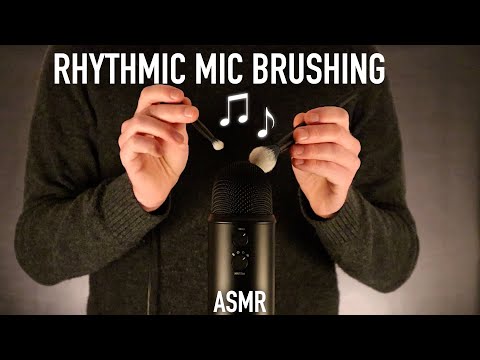 ASMR Rhythmic Mic Brushing For Maximum Tingles (No Talking)
