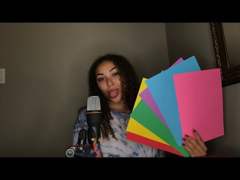 PAPER ASMR - Cutting/Crumpling/Ripping Paper Sounds (Intense Asmr)