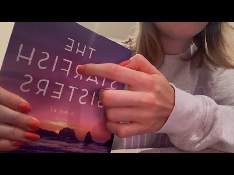 ASMR Lofi Ramble + Book Tracing & Tapping 🌅