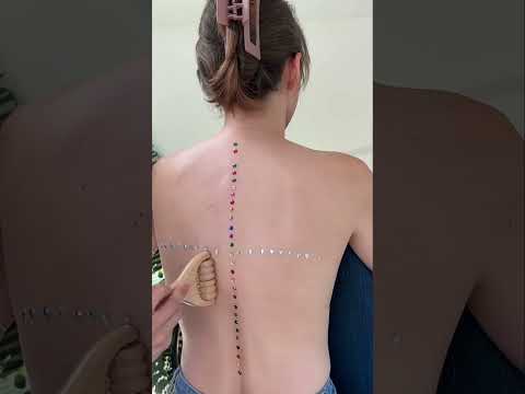 Asmr back exam #asmr #asmrsounds #asmrvideo #relaxing #relax #satisfying #satisfyingvideo #tingles