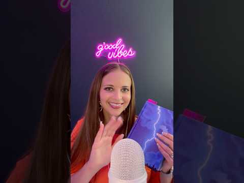 ASMR Book Triggers 📚 Tapping, Page Sounds & Cozy Whispers #shorts