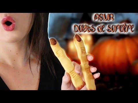 ASMR 🎃 Qui veut des Doigts de Sorcière ? Chuchotements intense * mots déclencheurs * Halloween