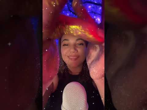 From live 📽️🤳 Glitter hands 🙌 ✨ VISUAL ASMR 😴