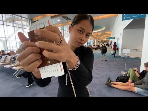 Asmr at the airport 2 ✈️ ( Lofi ASMR )