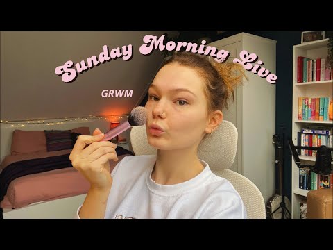 ASMR sunday morning GRWM 💄🌅