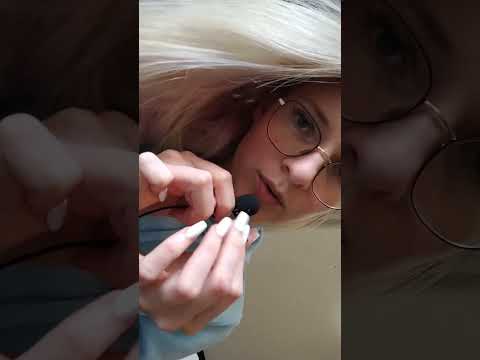 ASMR 1 minute of mouth sounds and camera tapping #shorts #asmr #mouthsounds #cameratapping