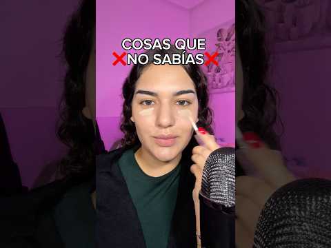 Cosas que ❌NO SABÍAS❌ mientras me maquillo #asmr #maquillaje