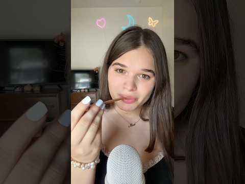 Slow Honey Spoon ASMR! 🍯 #asmrmouthsounds #asmrwhispering #asmrtriggers