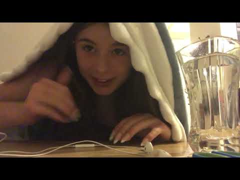 Trying ASMR with a loofah and soap!