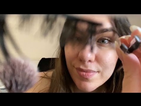 ASMR Filling In Your Lashes | Eyelash Extensions| SERBIAN ASMR ( SRPSKI)