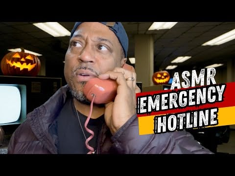 Halloween Emergency HotLine Call Center 🎃👻 ASMR Soft Spoken Roleplay