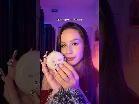 No talking makeup ASMR 😴❤️ Personal attention for sleep 💤 #asmr #tingles #sleepy