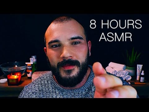 Very Gentle Face Treatment for Sleep 💆🏻‍♂️ ASMR 8 Hours Personal Attention