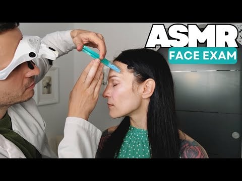 Detailed Skin & Face Examination ASMR Doctor Roleplay