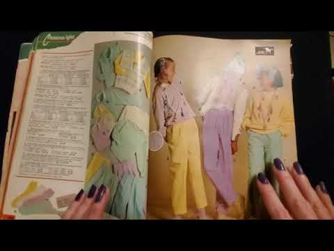 ASMR | 1985 Wish Book Show & Tell 1-31-2021 (Whisper)