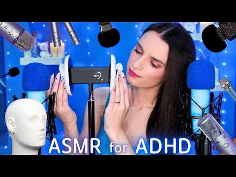 ASMR for ADHD 💙Changing Triggers Every 30 Seconds😴 Scratching , Tapping , Massage & More| No Talking