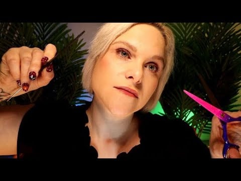 ASMR: A Relaxing Hair Consultation & Haircut ✂️