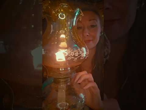ASMR Oil Lamp Tapping Echoes for Deep Sleep – Gentle Glass Clicking” #ASMR
